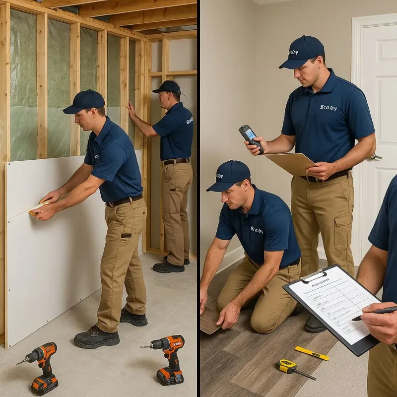 Repairs and Reconstruction process in Saint Anne, IL